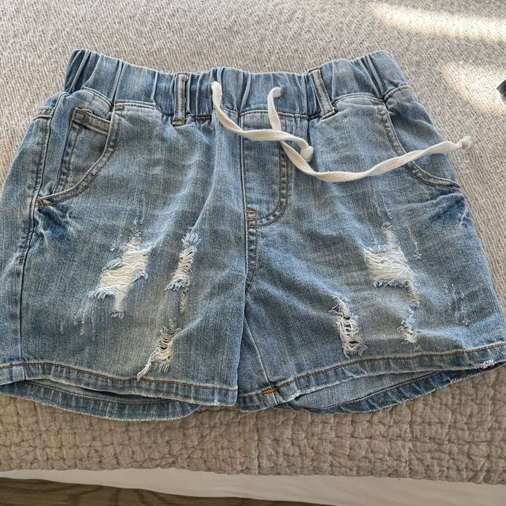 Wish Blue Jean Shorts